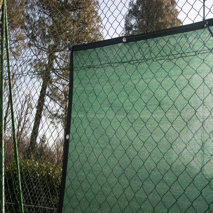 tela de malla verde oscuro del parabrisas de 130g-200 G/M con los dobladillos/las esquinas/los ojeteador reforzados