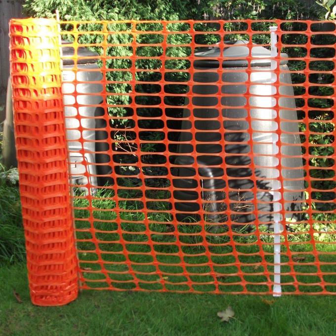 Bloque plástico de la cerca de seguridad del HDPE resistente de líneas de propiedad/de edificios inacabados