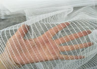 Static Knitted Vegetable Garden Netting , 30gsm - 100gsm Hail Protection Net