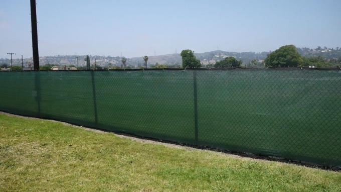 Tela del parabrisas de la aislamiento de tres ojales, pantalla verde oscuro/del negro de la malla de la cerca