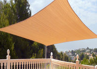 Reinforced Webbing Backyard Shade Covers , Anthracite Rectangle Sun Shade Canopy